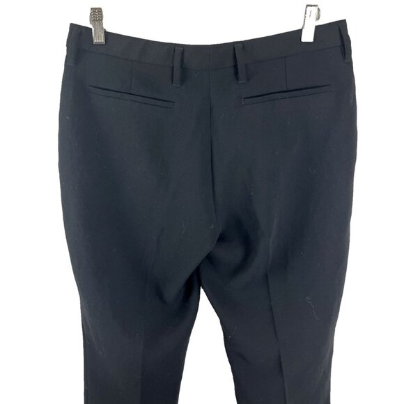 Aritzia Babaton Kendrick Classic Rise Slim Straight Black Pants Women's Size 8 - Picture 6 of 12